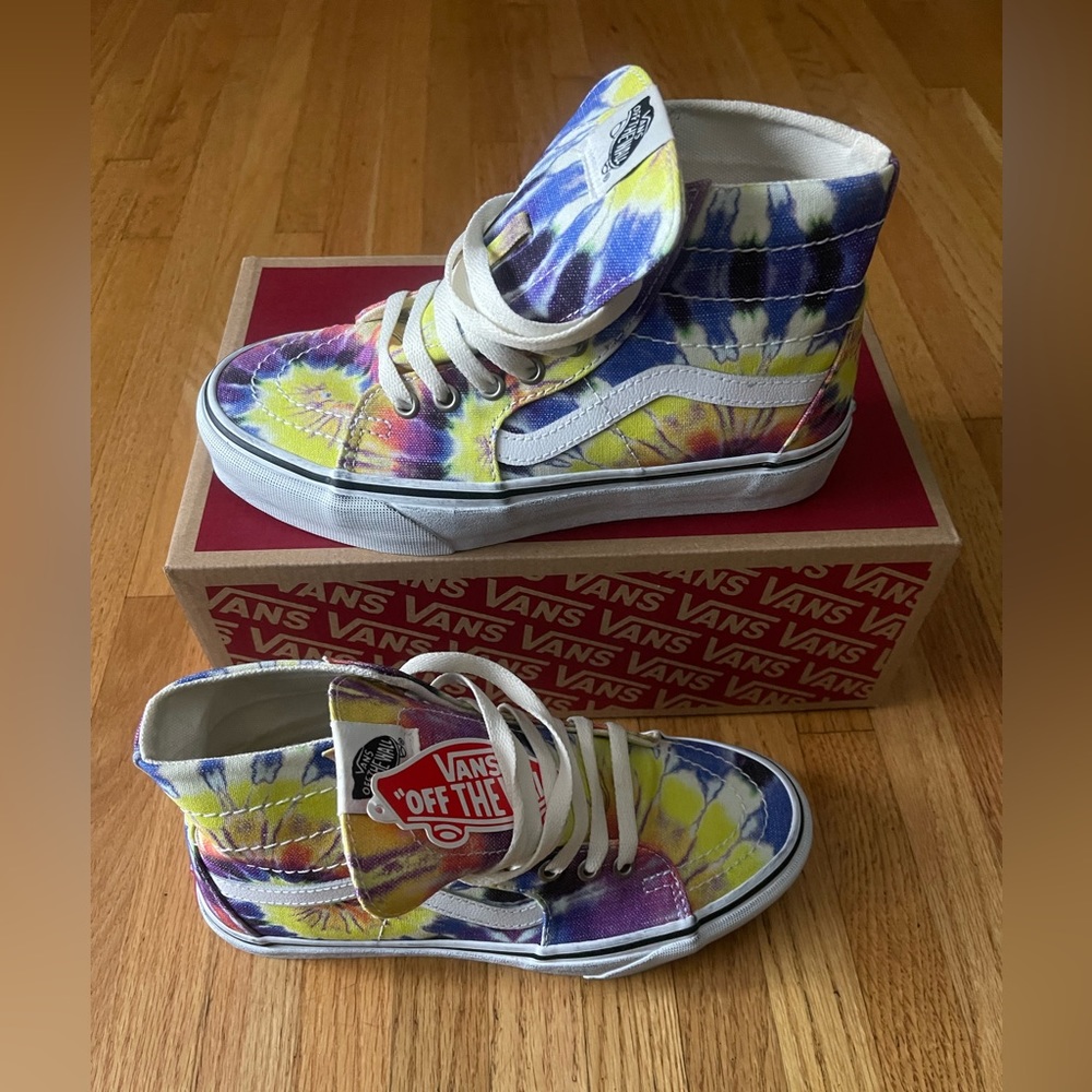 Vans Vibrant Tie-Dye High-Top Sneakers